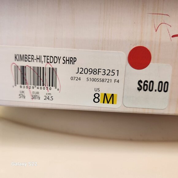 Blowfish Malibu Kimber-Hi Oxford sneakers. NIB. Size 8 - Picture 5 of 10